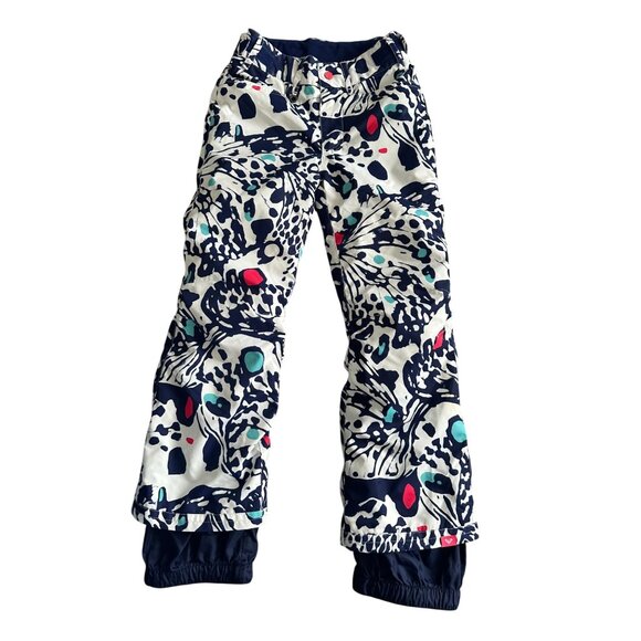 Roxy Other - ROXY Girls Navy Butterfly Ski Winter Pants Size Medium
